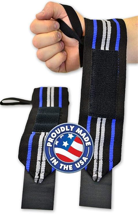 Titanium Powerlifting Wrist Wraps