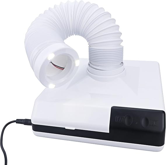 60W Dust Collector Fan Vacuum Cleaner Strong Power Dental Lab Nail Art Manicure Dust Clean Tool