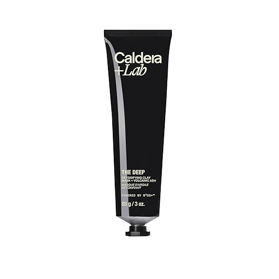 Caldera + Lab The Deep | Men's Detoxifying Clay Mask + Volcanic Ash, 3 Oz