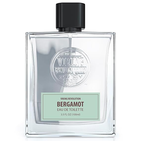 Viking Revolution Mens Cologne - Bergamot Eau de Toilette - 3.5 fl oz