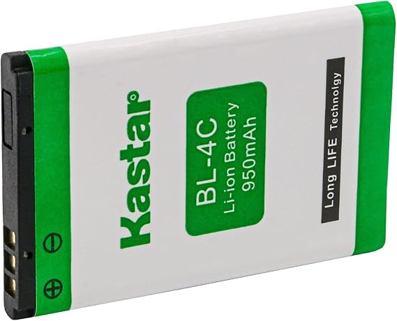 Kastar BL-4C Battery 1-Pack Replacement for HealthmateForever SJ8GL PLUS6IS YK15RC, Manta MS1701 TEL2405 TEL2408, Maxcom M55 MM105 MM105DS MM132 MM132BB MM133 MM133BB MM136 MM136BB MM143 MM355