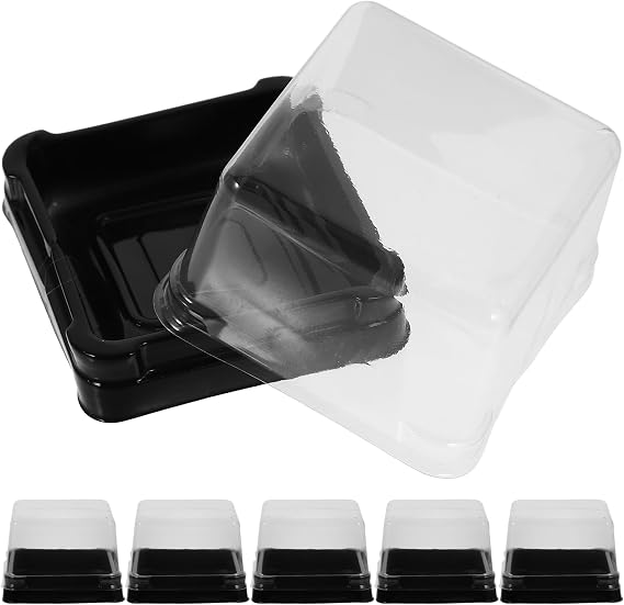 FRCOLOR 100 Pcs Mini Cake Box, Disposable Cake Box, Cake Case, Cake Box, Candy Box, Mooncake Box, Cake Tray, Cake Box, Candy Box, Cupcake Box, Mooncake, Cake, Food, Fruit, Party, Wedding, Birthday, Celebration, DIY Wrapping Box, Gift Box, Packaging 2.2 x 2.2 inches 5.7 x 5.7 cm