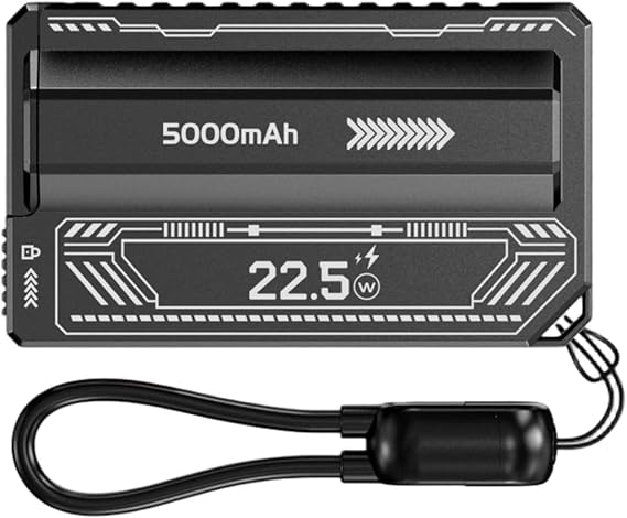 Portable 21700 Battery Mobile Power Sleeve Featuring Quick Ejectable Function Design for Outdoor Without Storage