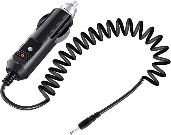 Car Charger Compatible with Nursal MD-80165DV Neck and Shoulder Kneading w/Heat Power Supply Cord Mains PSU