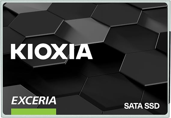 KIOXIA EXCERIA 480GB SSD – 2.5 inç SATA 6 Gbit/s, 555MB/s Okuma, 540MB/s Yazma