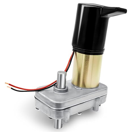 RV Power Gear Slide Out Motor, Motorhome Replacement Gearbox Motor | in-wall Dual Shaft, 131:1 Gear Ratio, 12V DC, Replace# 523900 522967 523143 523983 521976 523529 524327 K01265B300 K01469B300 etc.
