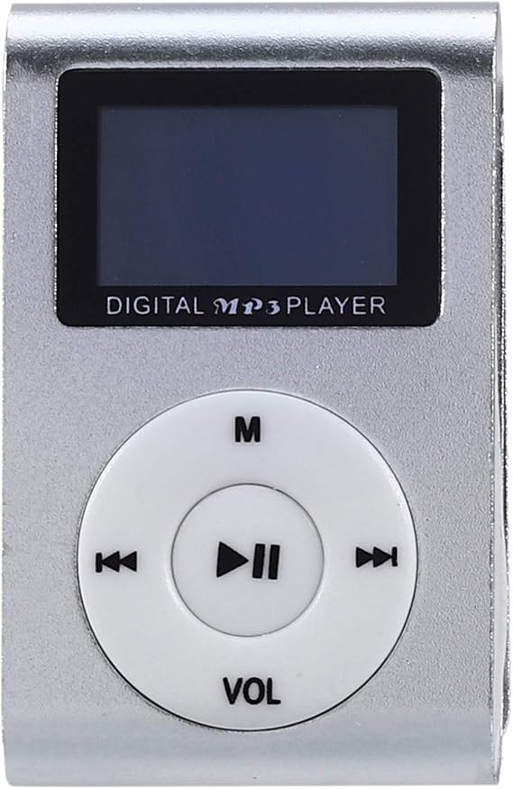 Mini USB Clip MP3 Player Video Screen Support 32GB Micro-SD TF Card, 091649