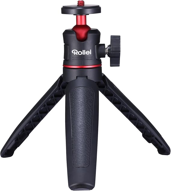 Rollei Mini Tripod Comfort Desktop 2-in-1 Table Tripod with 360° Ball Head