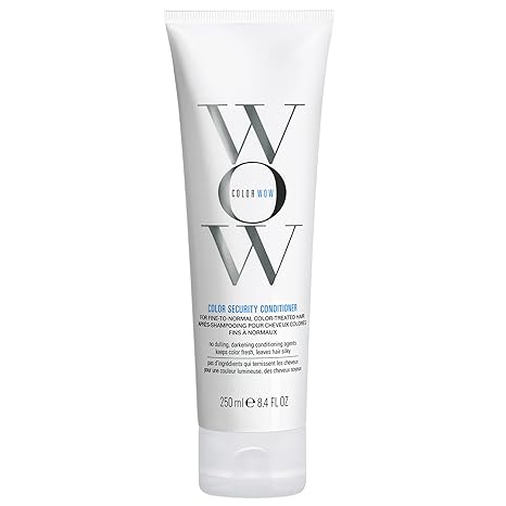 COLOR WOW Color Security Conditioner for Fine to Normal Hair Weightless hydration for fine, thin, fragile hair | Detangles, nourishes + adds shine with Argan Oil | Color safe | Heat protection