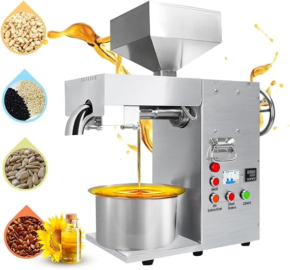 Commercial Oil Press Machine, 3000W Industrial Oil Press
