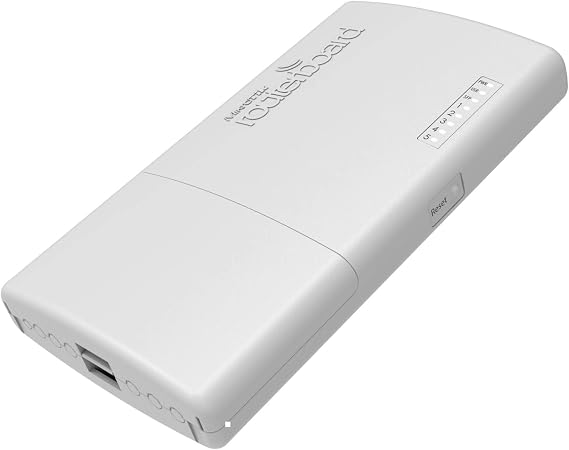MikroTik PowerBox Pro Router, 5 Gigabit Ethernet Ports with PoE Output on 4 Ports and 1 SFP Port (RB960PGS-PB)