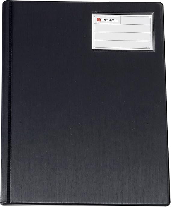 Rexel A4 Professional Display Book - Black (40 Pockets)