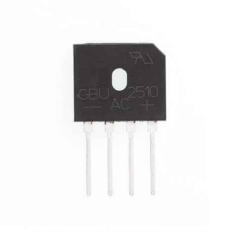 10 Pieces GBU2510 25A 1000V Bridge Rectifier Diode Glass Passivated Single Phase Diode