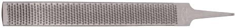 Nicholson Cabinet Rasp File, American Pattern, Rasp Cut, Half-Round, 8" Length