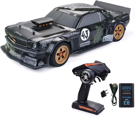 1/7 4WD Super Large 74CM Electric Rc Racing Car, 120KM/H High-Speed Off-Road Vehicle 4282 2000KV Brushless Motor Professional Flat Sports Car, 2.4G Simulation Electric Drift Truck Model