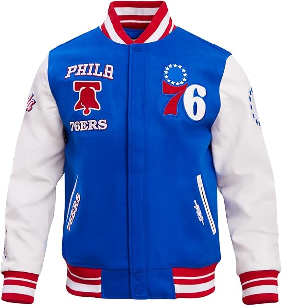 Pro Standard Mens NBA Retro Classics Varsity Jacket