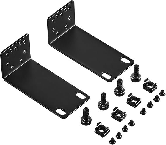 Rack Ear Kit for TP-Link 19-inch Rackmount Switches 1U Rack Width Extender 13 Inch to 19 Inch