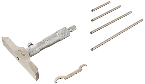 HHIP 4500-0011 4" Depth Micrometer Set (4" Base)