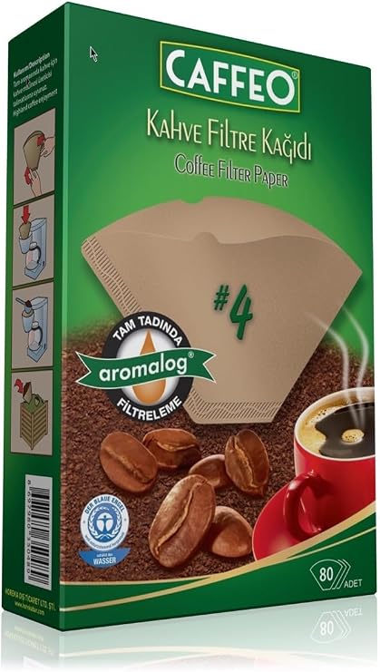 Caffeo Caffeo Filtre Kahve Kağıdı 1x4 4 Numara 80'li Paket