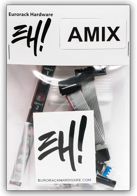 Eurorack Hardware AMIX Kit - Active Audio & CV Mixer Kit