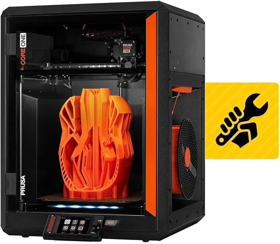 Original Prusa CORE One 3D Printer Kit, Removable Print Sheets, Beginner-Friendly 3D Printer DYI Kit, Fun to Assemble, Automatic Calibration, Filament Sample Included, Print Size 9.8 x 8.6 x 10.6 in