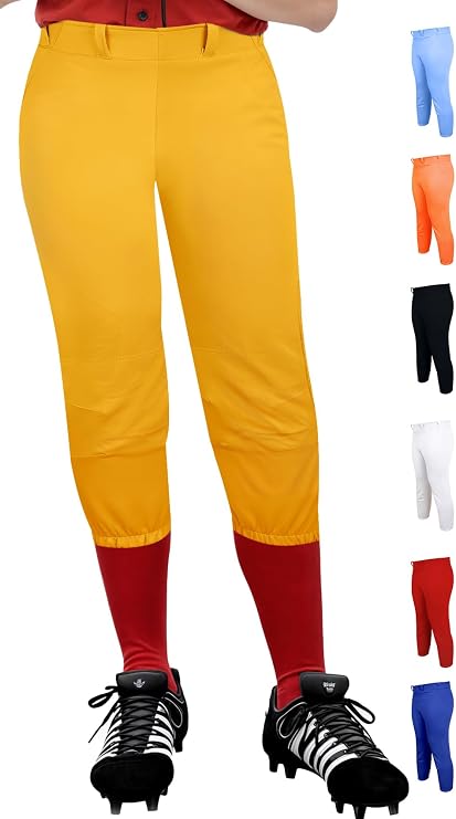 Exxact Sports Women's Softball Pants Knicker/Yoga Style