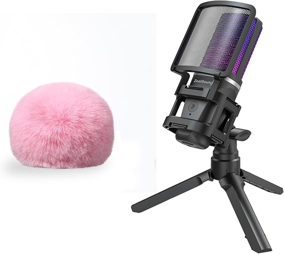 ZealSound BKD-11 Microphone and D65p Pop Filter