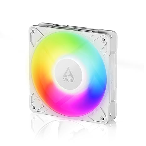 ARCTIC P12 Pro A-RGB - Powerful Premium Fan, 120 mm PWM Fan, 600-3000 RPM