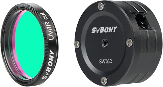 SVBONY SV705C Telescope Camera,IMX585 Sensor Astronomy Camera with USB 3.0&1.25" UV IR Filter