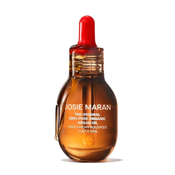 Josie Maran The Original 100% Pure Organic Argan Oil for Hair & Skin, 1 oz