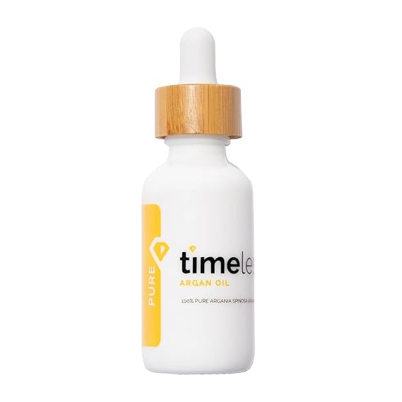 Timeless Argan Oil 100% Pure with Vitamin E, All Natural, 1 fl oz