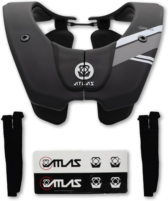 Atlas Brace Air Lite Neck Brace for Adults - Size Medium (Black)
