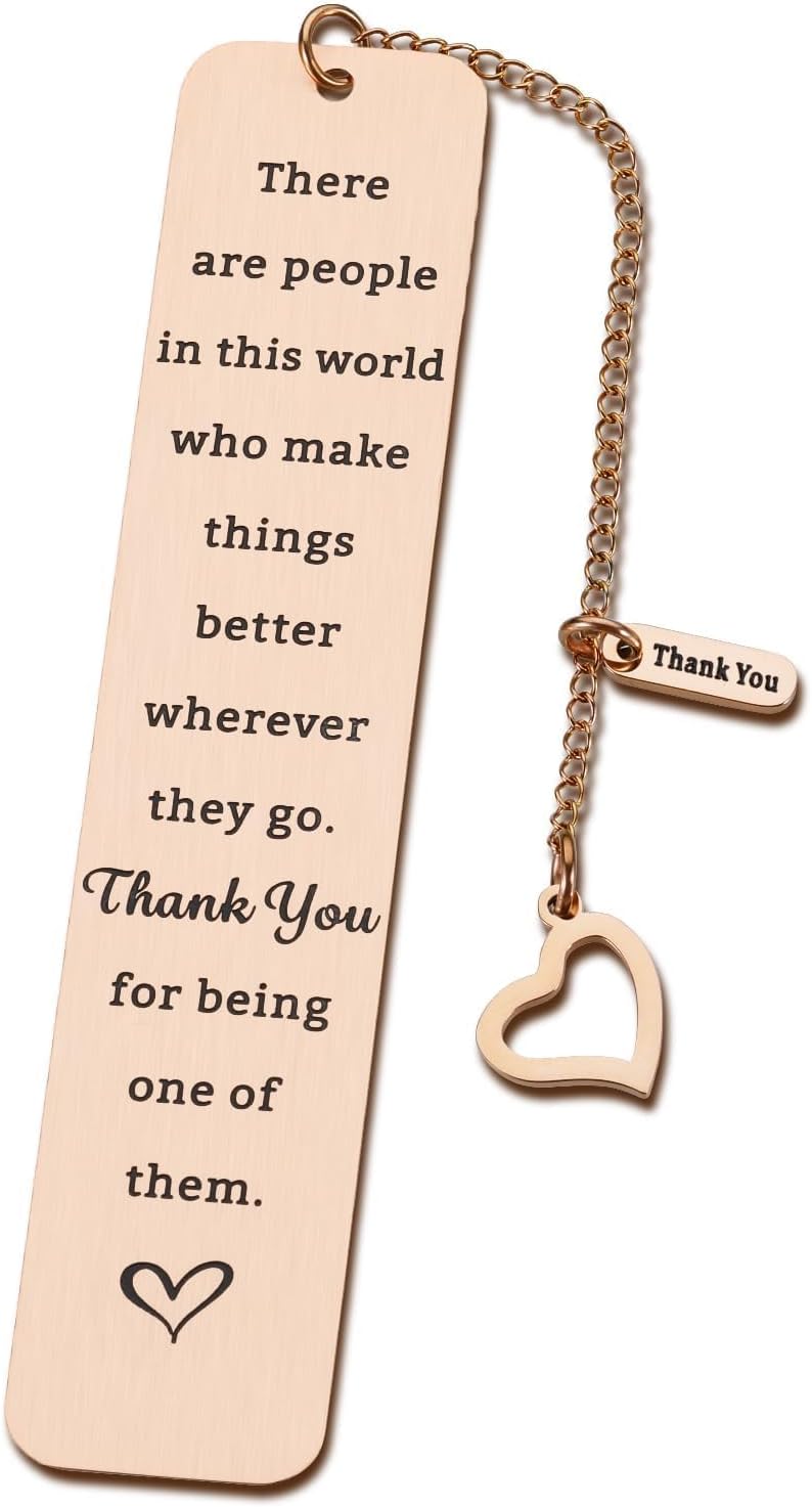 Appreciation Bookmark Gifts for Boss Lady Friends Work Besties Coworker Leaving Going Away Gifts for Women Mom Friendship Gifts for Women Friends Birthday Christmas Gifts for Friends Grandmom Female