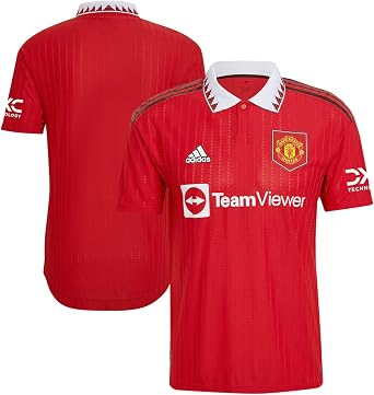 adidas Manchester United Home Authentic JERESY 22/23 (as1, Alpha, s, Regular, Regular, Small)