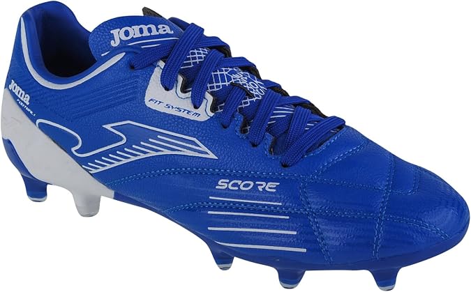 Joma Soccer Cleats Score FG, 7-9.5 US Precision Control for Firm Ground, Lightweight Microfiber