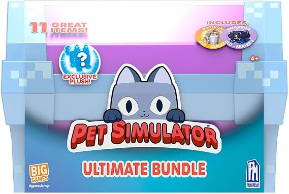 Pet Simulator - Pixel Chest Ultimate Bundle (12" Chest w/ 11 Items, Series 2) [Includes DLC]