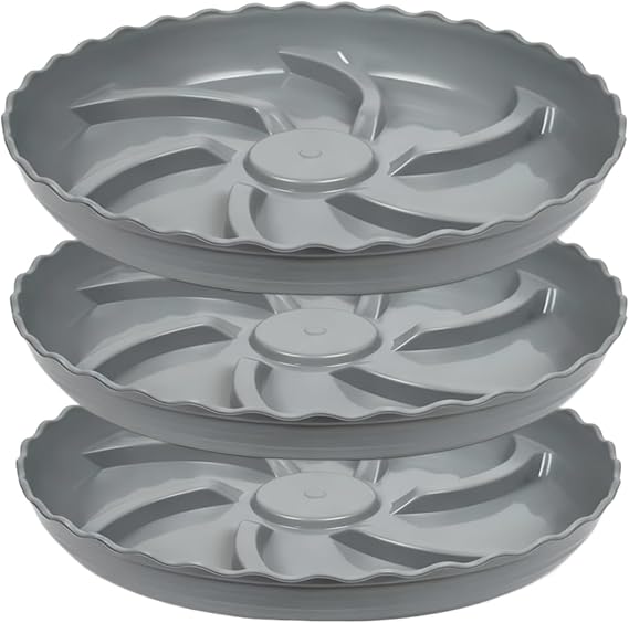 Prettyia Plant Saucer Plant Pot Tray and Plant drip Tray Plant Pot Saucers