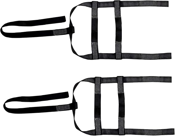 U-Haul Tire Tie Down Straps for Auto Transport Dolly - Pack of 2 Straps