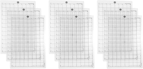 Cutting Mats for Silhouette Portrait(9 Pack) 12X8in Cutting Mats Replacement for Silhouette Cameo Accessories