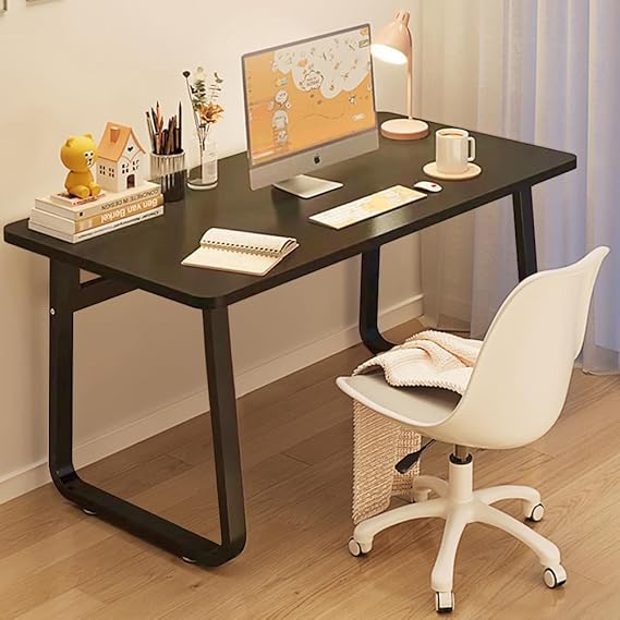 Modern Desk 39.4 Inch Computer Table Simple Style Office Writing Desk Industrial