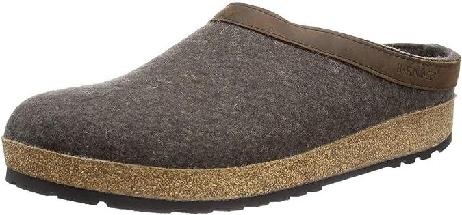 HAFLINGER GZL Clog - Smokey Brown, 43