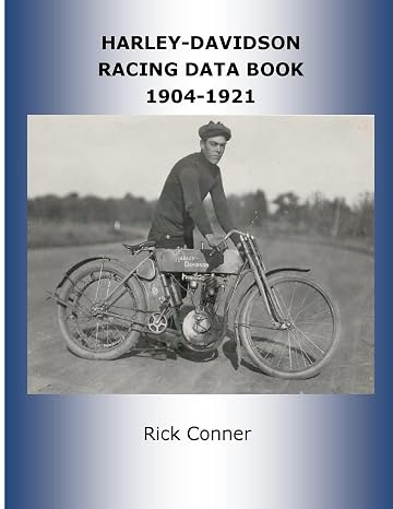 Harley-Davidson Racing Data Book 1904-1921