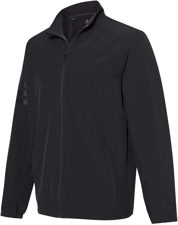 Adidas 3-Stripes Full-Zip Jacket With Custom Embroidery