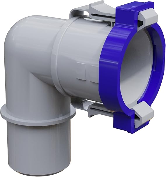 Flow-Rite MA-049 Qwik-Lok Socket 1-1/8" Fitting - 90 Elbow