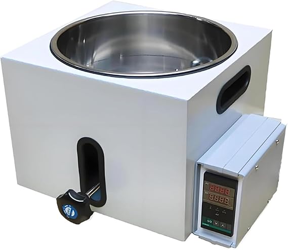 Lab Water Bath,Lift Type Digital Heating Devices,Constant Temperature Oil and Water Bath, LED Display,Stainless Steel Liner, PID Intelligent Temperature Control,for Experiment, Chemistry,2KW