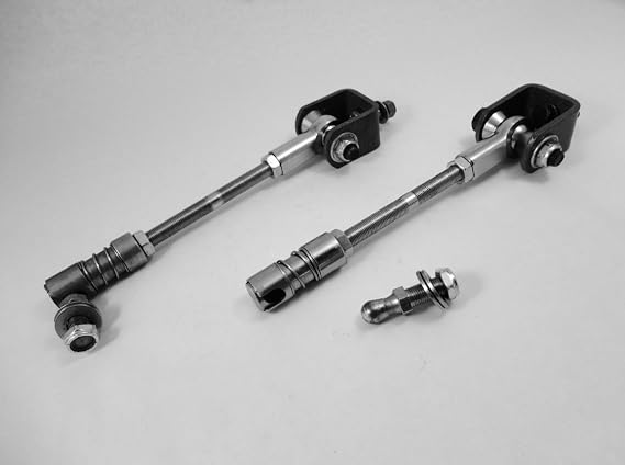 Steinjager 1997-2006 Wrangler TJ Sway Bar End Link Kit, Quick Disconnect 4 Inch Lift