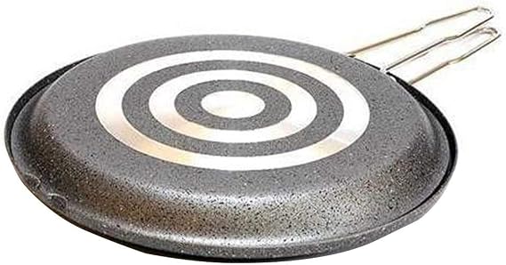 Oms Balık Tavası Gri 32Cm