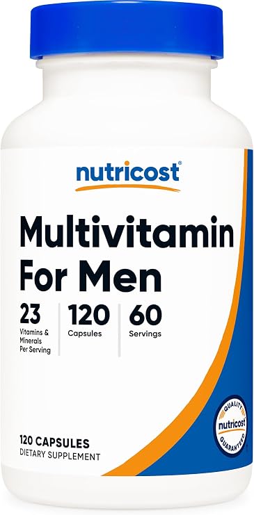 Nutricost Multivitamin for Men 120 Capsules, Vitamins and Minerals