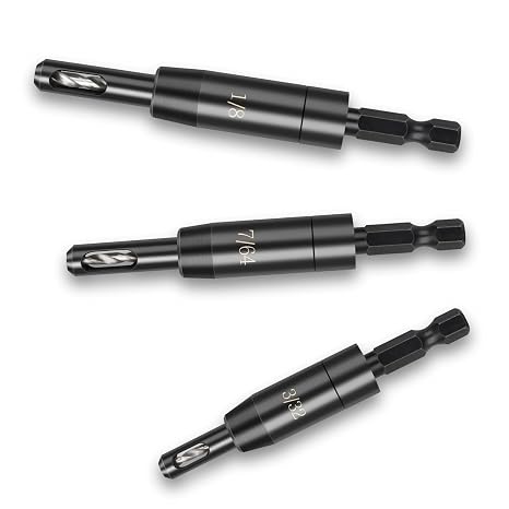 CC2430 Self Centering Drill Bit Assorted Set Fit for # 6 8 10