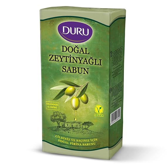 Duru Hand Made Olive Oil Soap, 4 Count